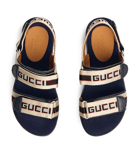 children's gucci stripe sandal|Gucci Kids Sandals for Boys .